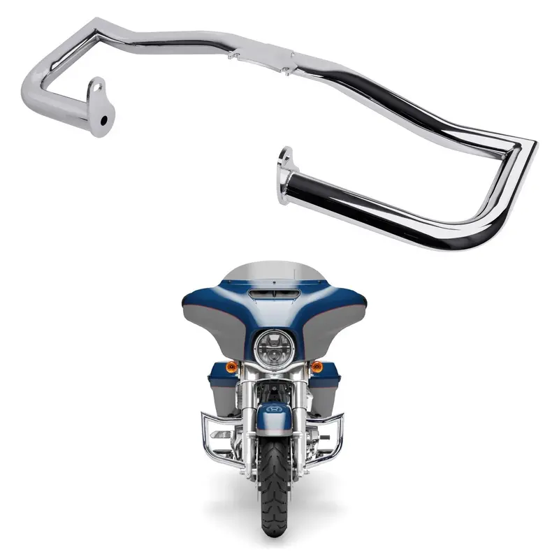 1.5''Tough Engine Guard For Harley Davidson Touring 2009-Up Partial Model Chrome 1