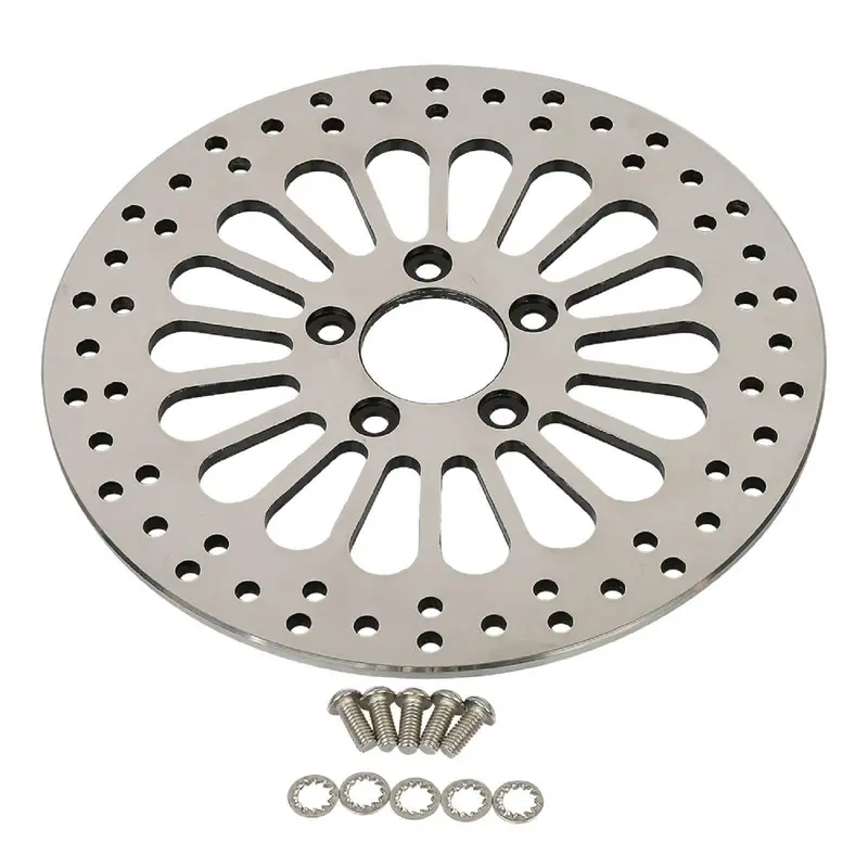 11.8" Rear Brake Rotor For Harley Touring Bagger Dyna Super Spoke Ss 2008-2013 1