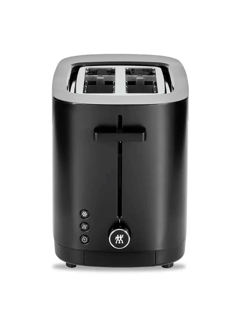 2 Slice Toaster With Bun Warmer Black 1