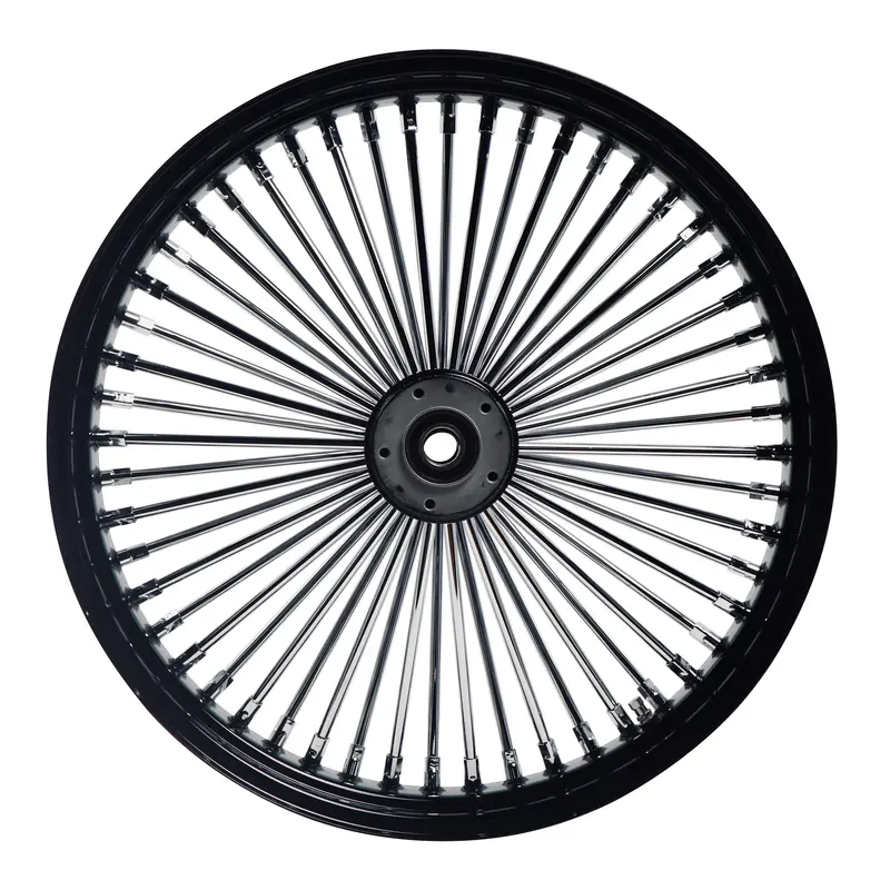 21*3.5'' Stainless Steel Fat Spokes 21 Inch Front Wheel Dual Disc For 00-07 Touring Harley Davidson Wheels Rims Updating 1