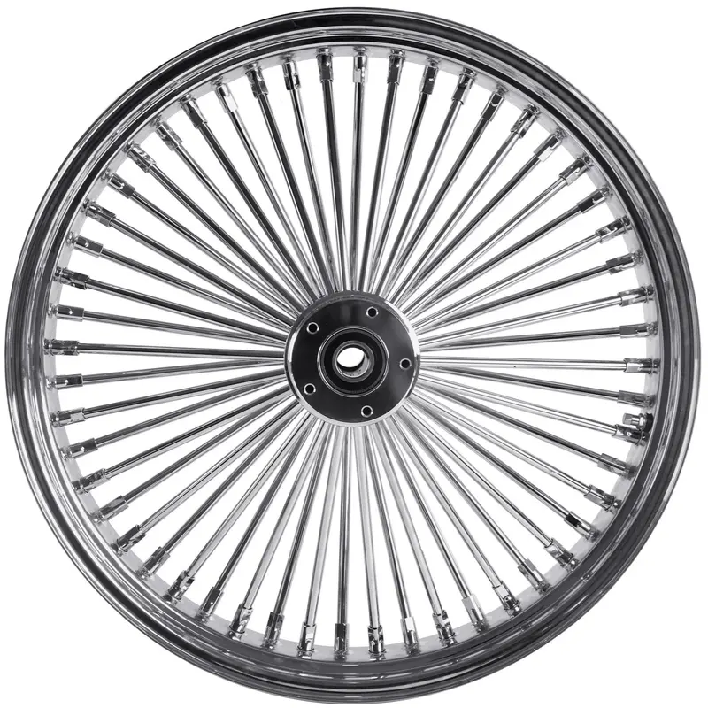 21*3.5'' Wheels For 2000-2007 Touring Stainless Steel Spokes Front Dual Disc 1