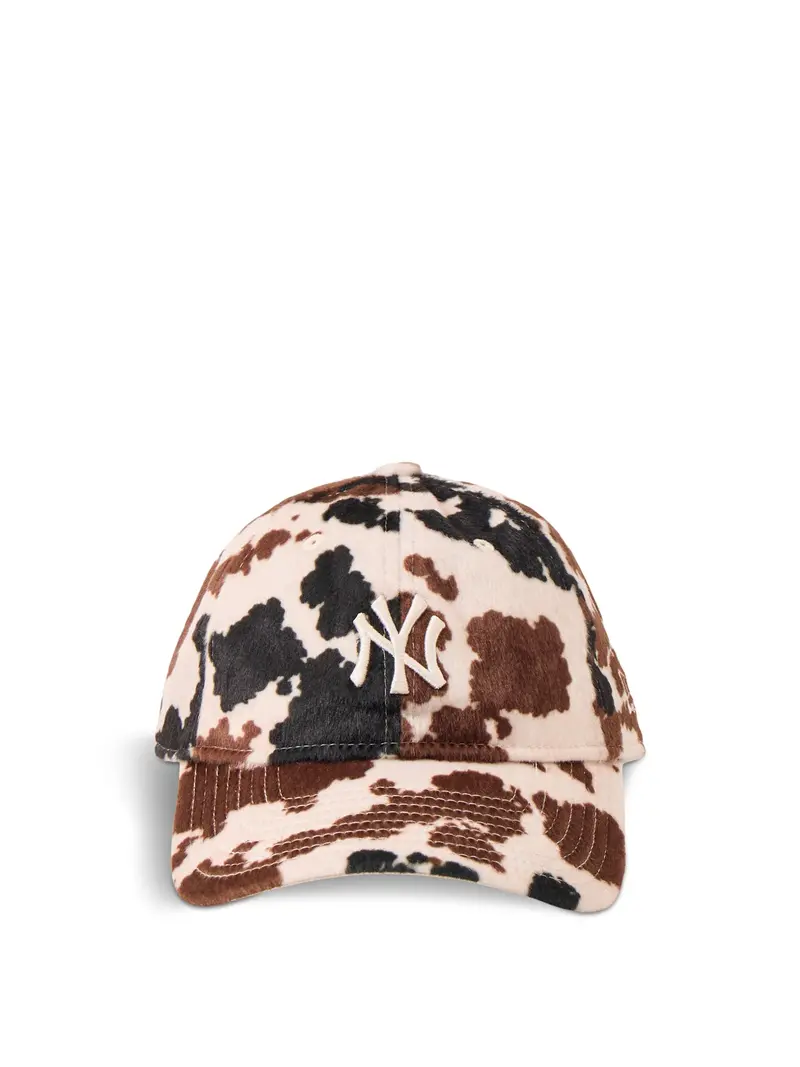 9Twenty Cow Print Cap Multi 1