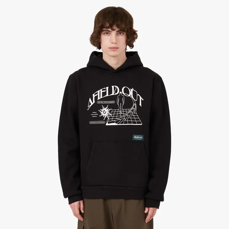 Afield Out Retreat Pullover Hoodie / Black 1
