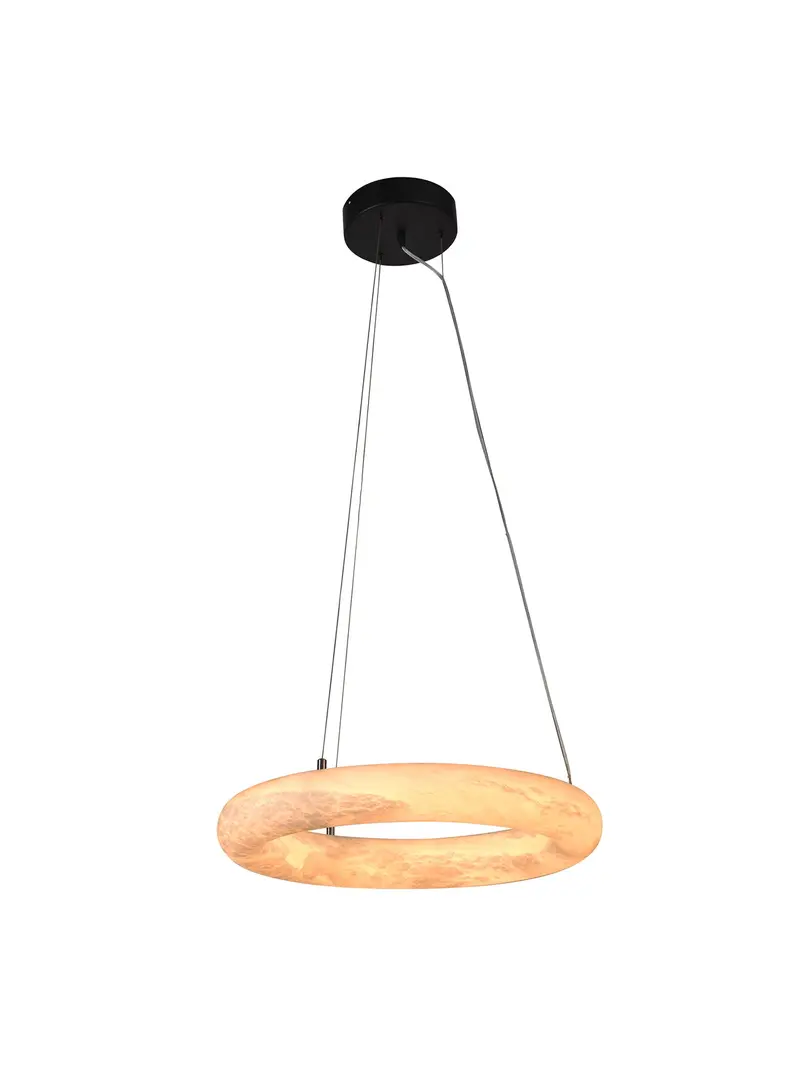 Alabaster Ring Pendant Light 59Cm 1