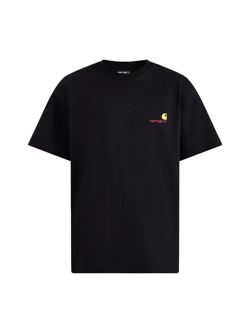 American Script T-Shirt In Black 1