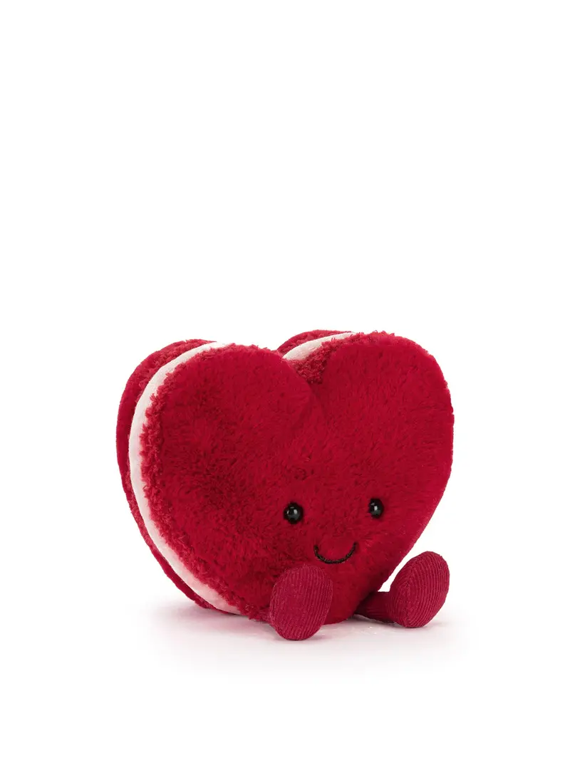 Amuseables Arlette Heart Macaron (Red) 1