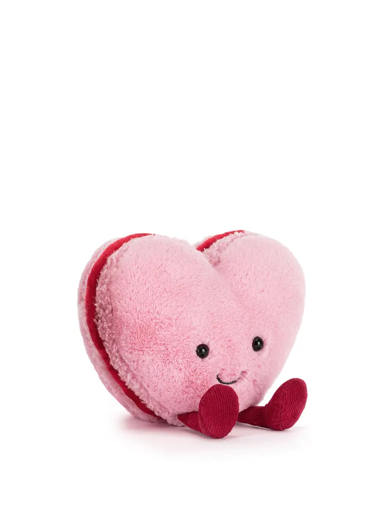 Amuseables Colette Heart Macaron (Pink) 1