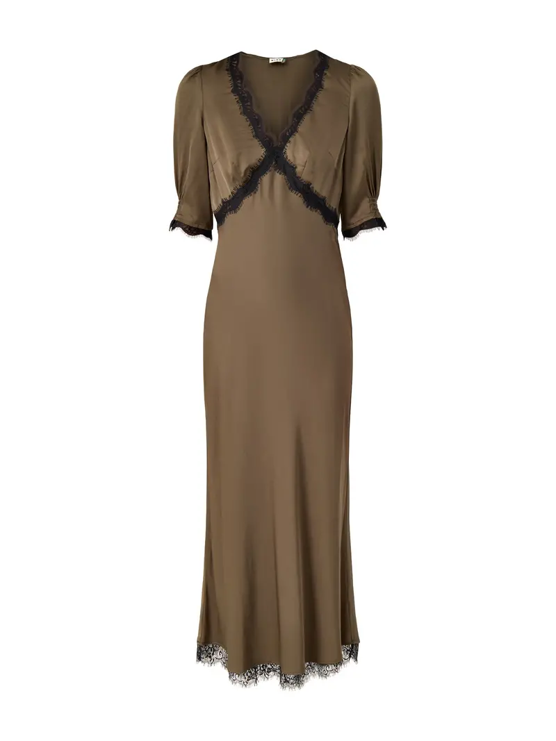 Annina Dress Pine Green 1