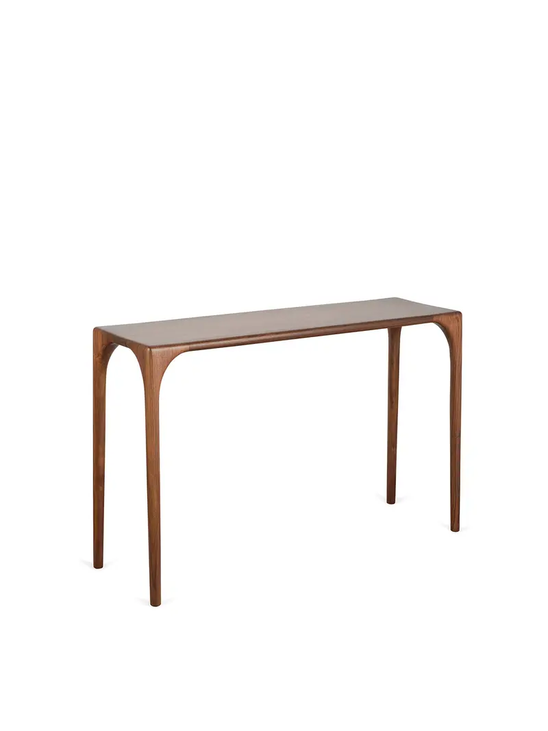 Arch Console Table Walnut 1