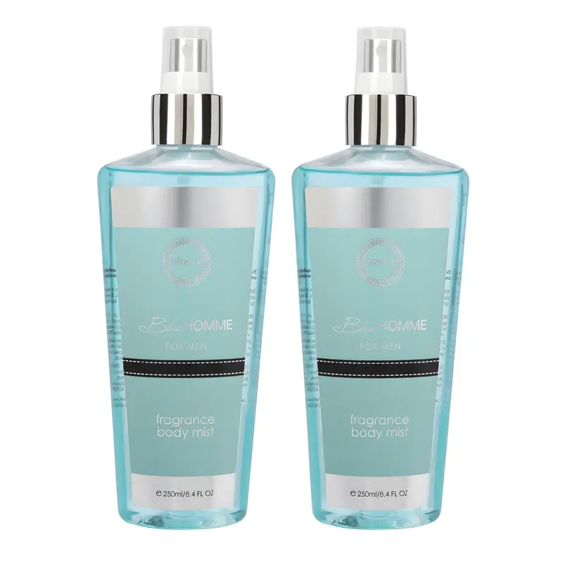 Armaf Blue Homme Fragrance Body Mist For Men - 250Ml Each (Pack Of 2) 1
