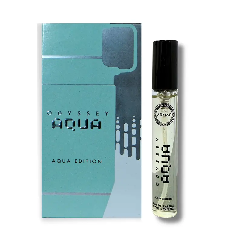 Armaf Odyssey Aqua Eau De Parfum (Edp) 7Ml - Woody Aromatic Long-Lasting Fragrance For Men - Trial Pack 1