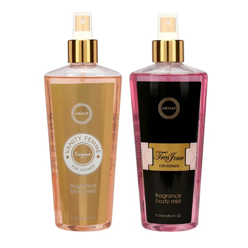 Armaf Vanity Femme Essence & Tres Jour Fragrance Body Mist For Women- 250Ml Each (Pack Of 2) 1
