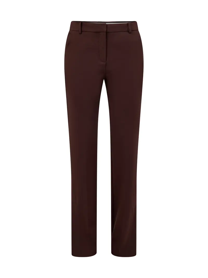 Artur Straight Leg Smart Casual Brown Trouser 1