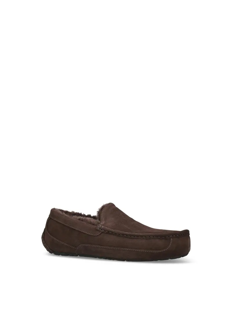 Ascot Suede Slippers Brown 1