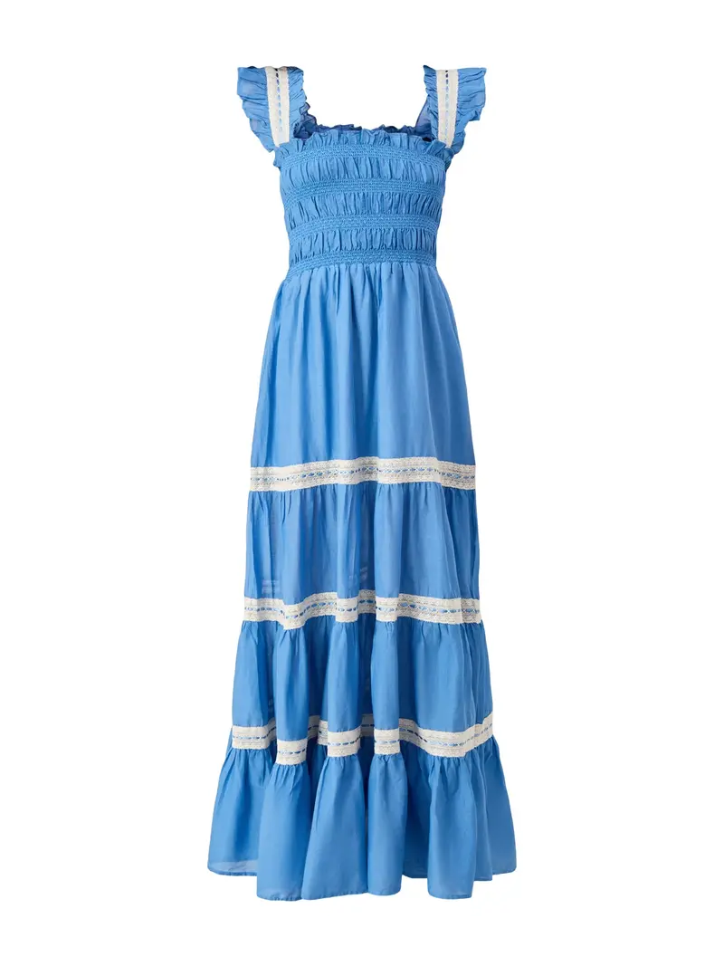 Aubrie Dress Blue 1