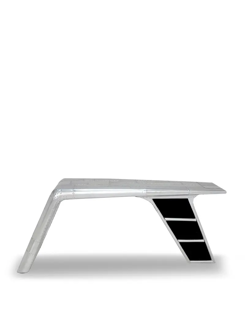 Aviator Blackhawk Valkyrie Metal Desk Silver 1