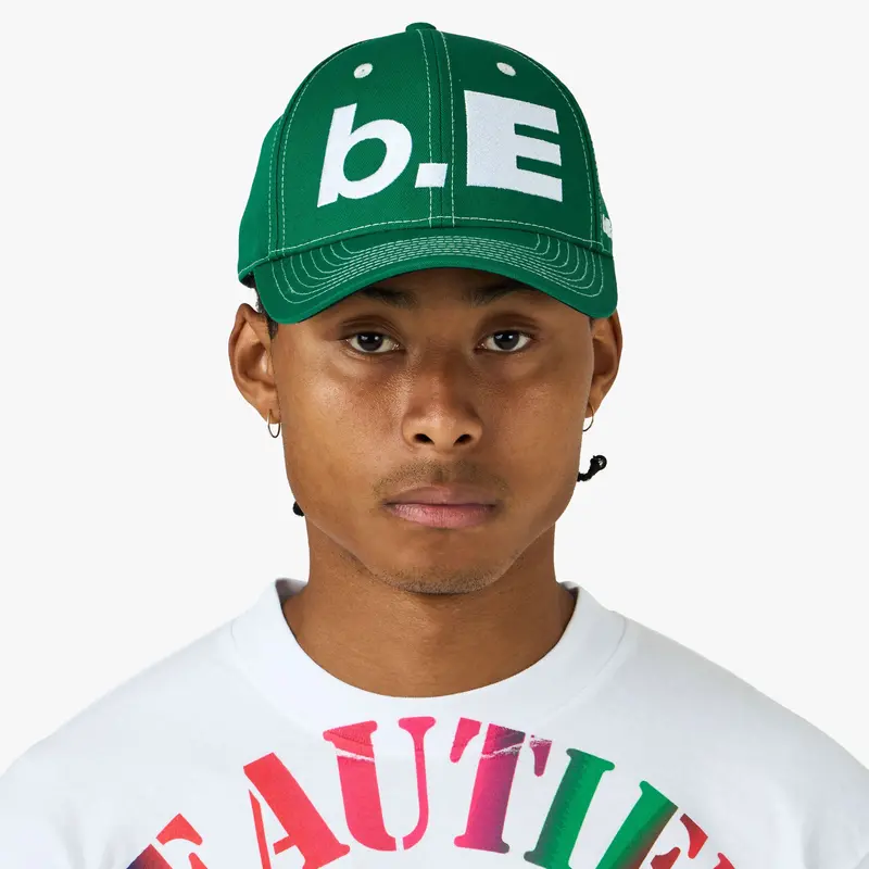 B.Eautiful B.E Hat Green / White 1