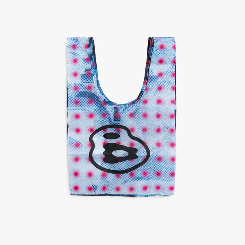 B.Eautiful X Lttt Dots Reusable Bag Mini Blue/Pink 1