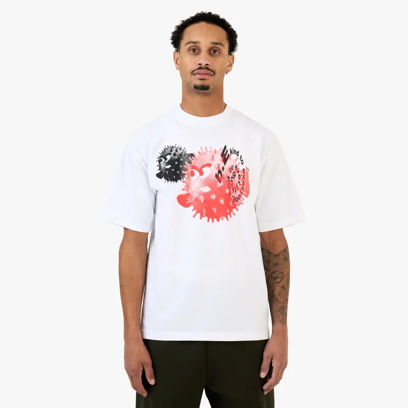 B.Eautiful X Lttt Puffy Fish T-Shirt White 1