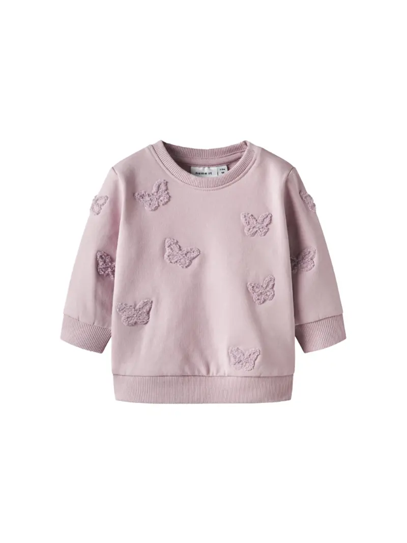 Baby Betina Long Sleeve Sweatshirt Pink 1