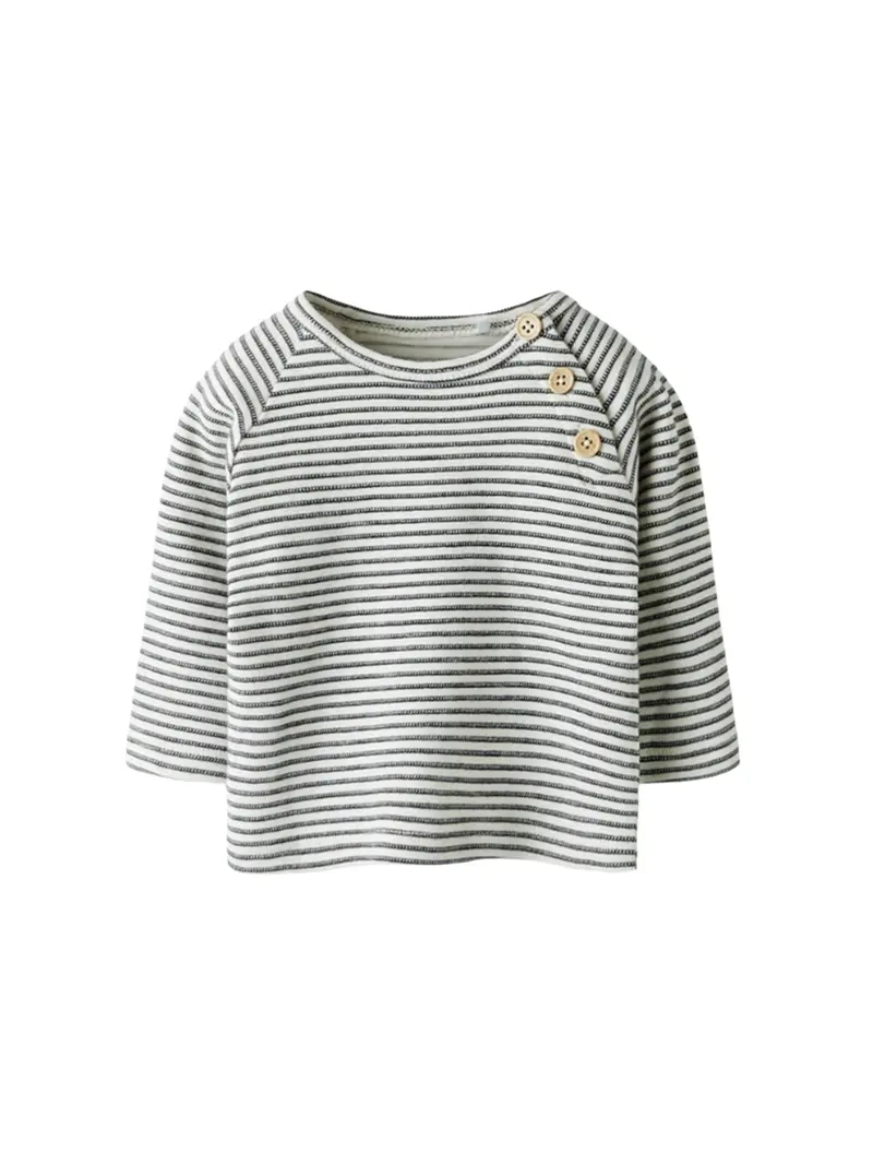 Baby Bripo Long Sleeve Sweatshirt Grey 1