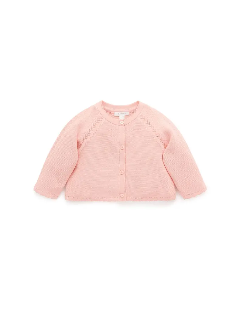 Baby Scalloped Cardigan 1