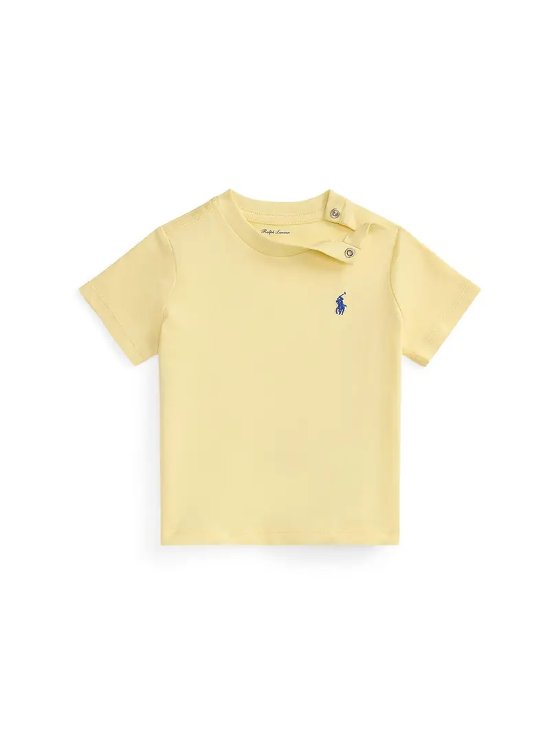 Baby Short Sleeve T-Shirt Yellow 1