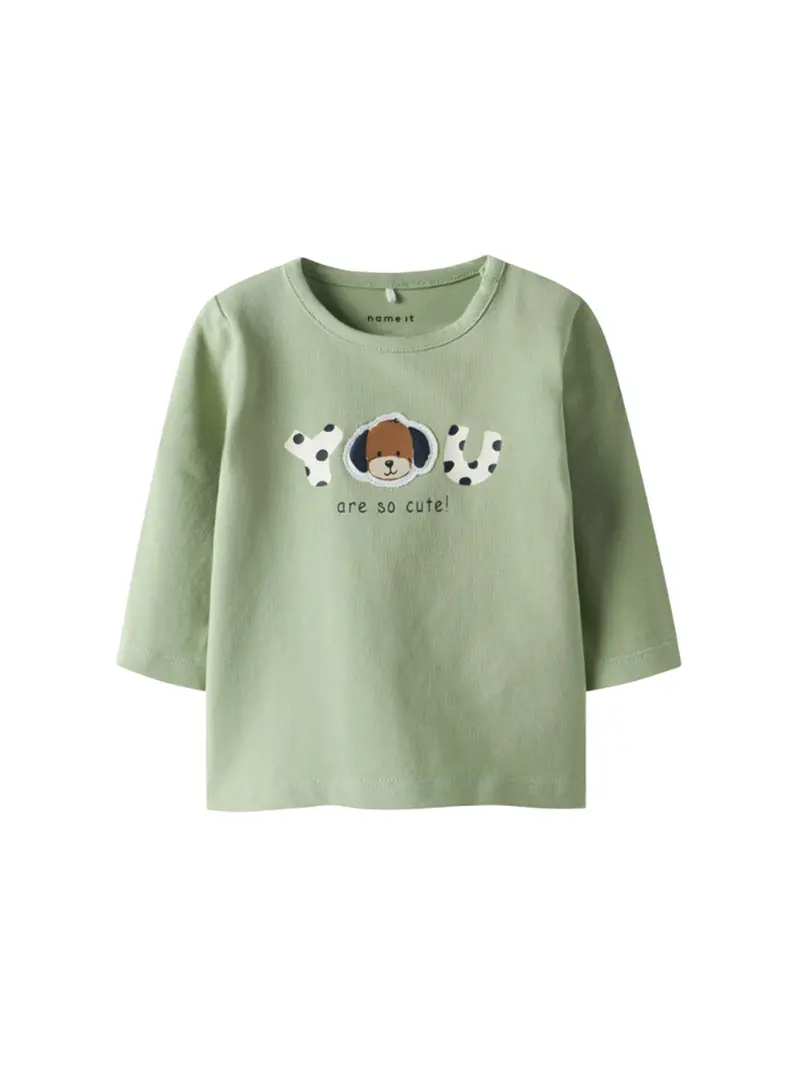 Baby Tokan Long Sleeve Top Green 1