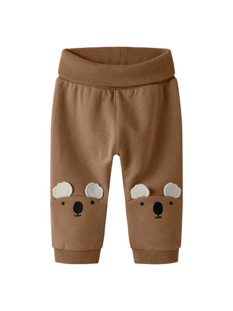 Babys' Sweat Pant Brown 1