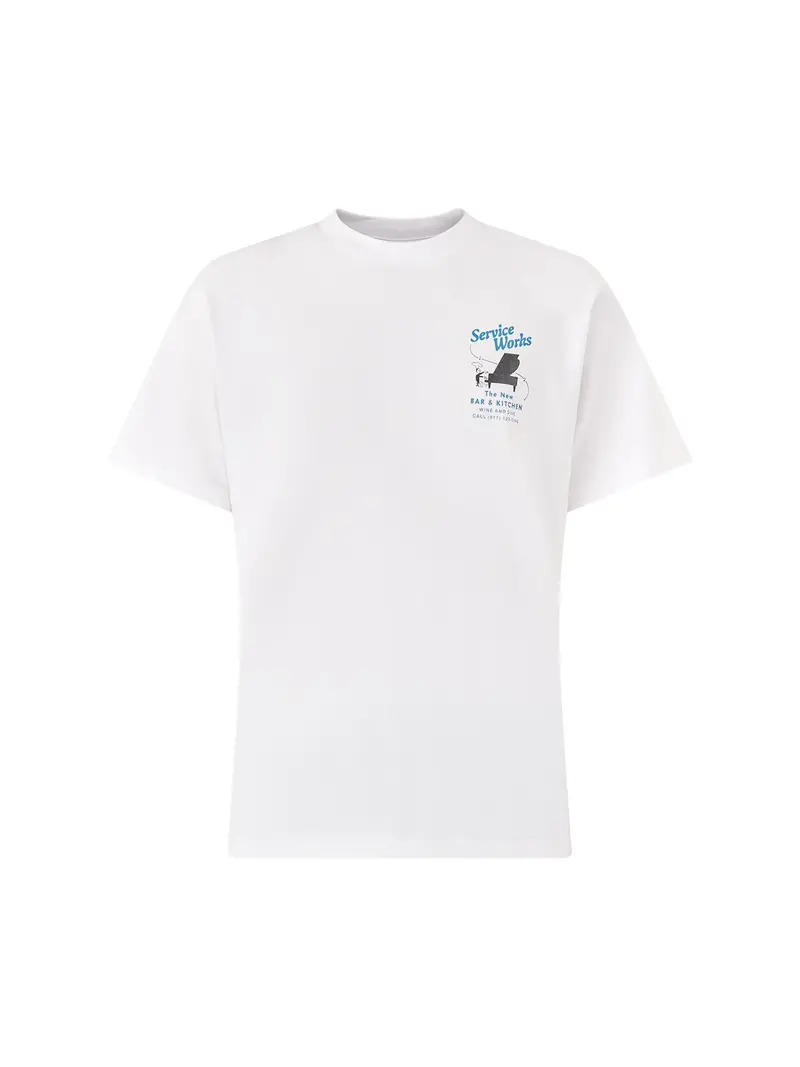 Bar + Kitchen Tee White 1