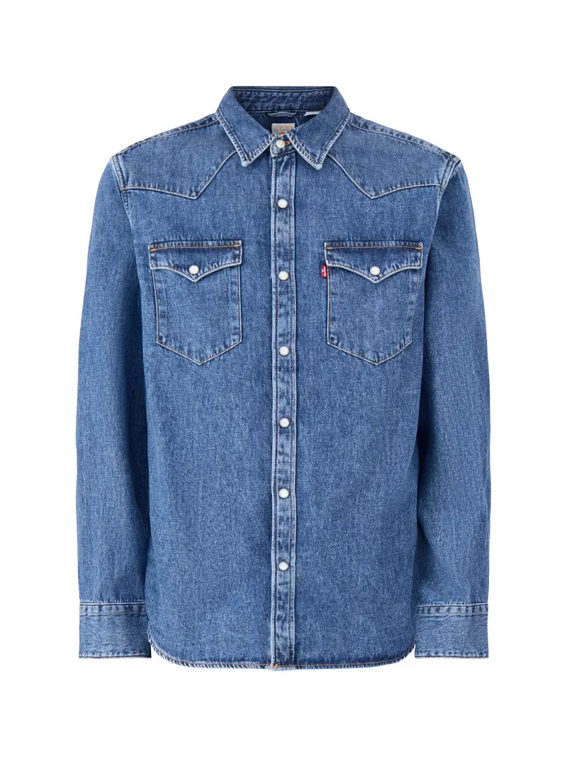 Barstow Western Shirt Blue 1