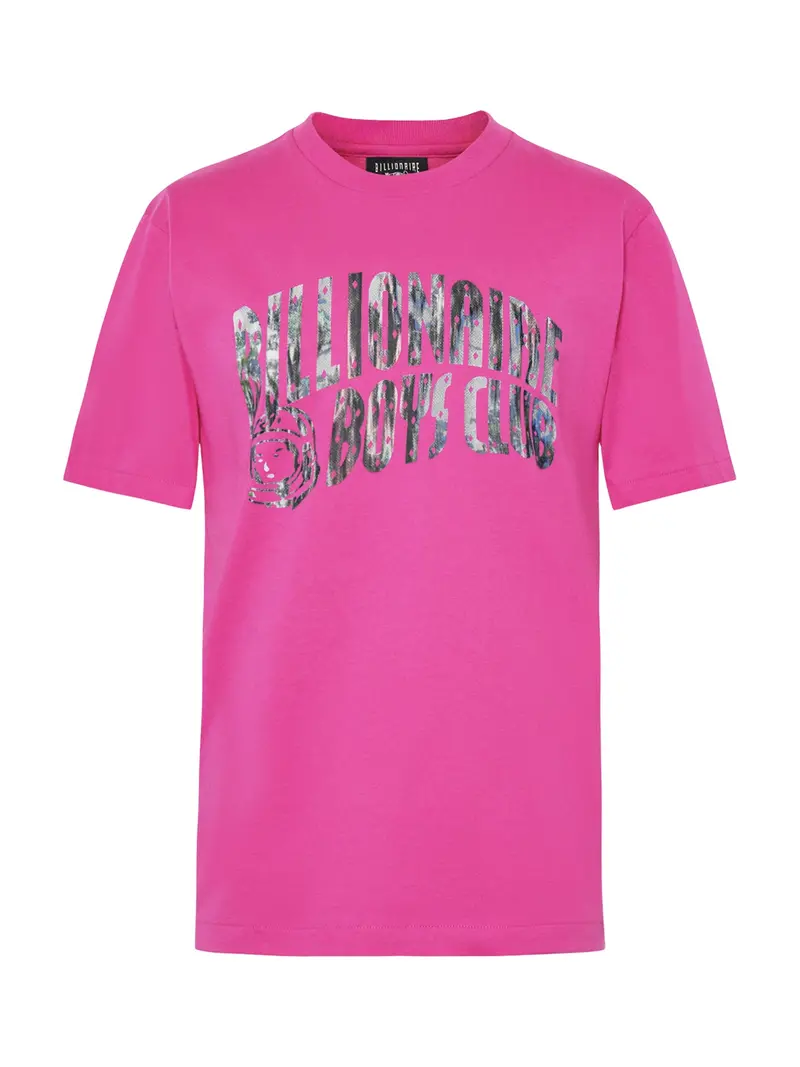 Bayou Fill Arch Logo T-Shirt Pink 1