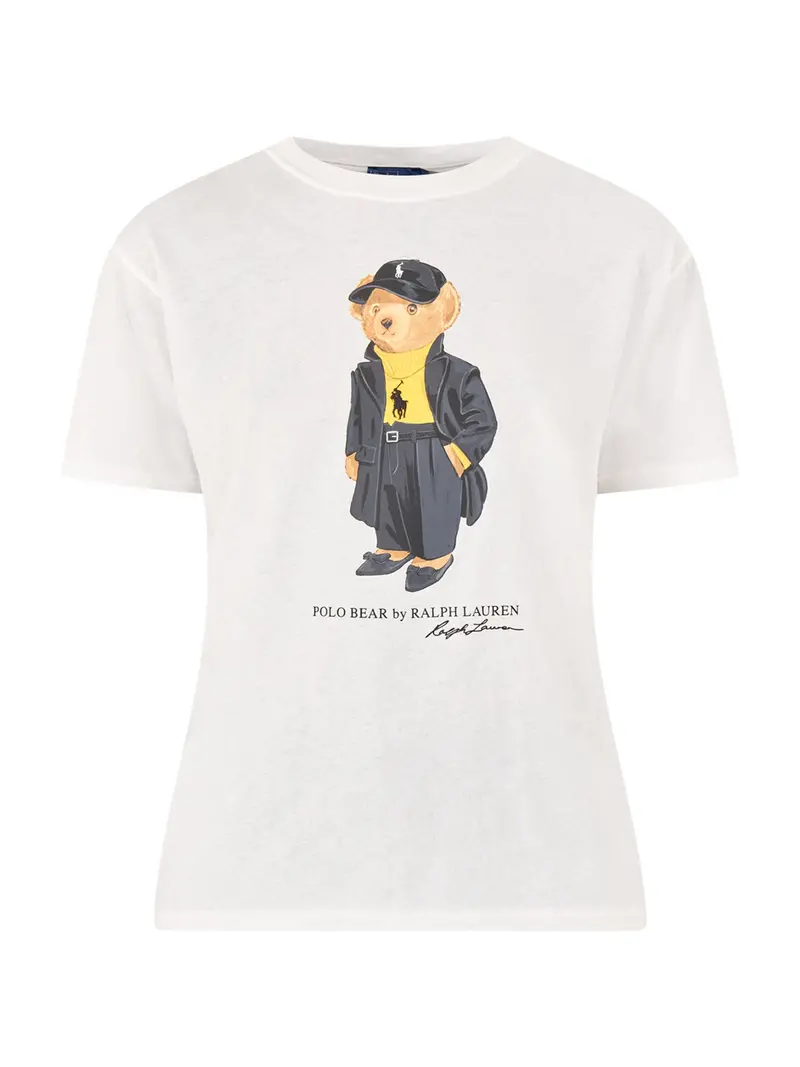 Bear T-Shirt White 1