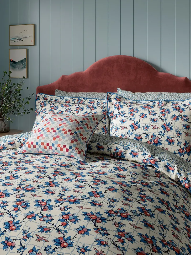 Berry Grove Cover Set Blue 1