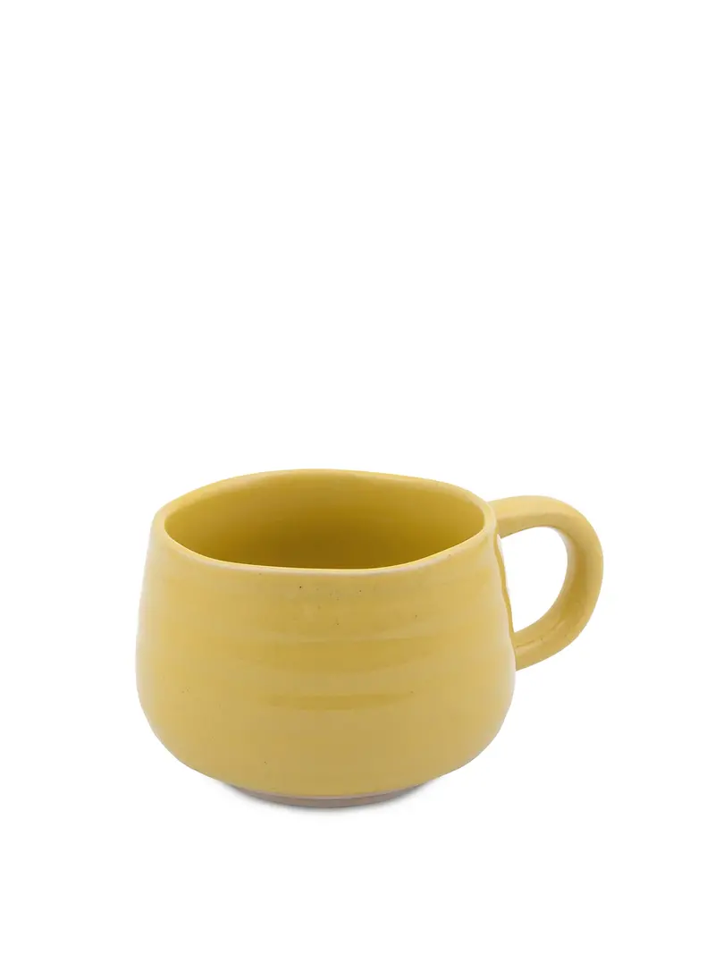 Big Love Stoneware Cosy Cuppa Mug Yellow 375Ml 1