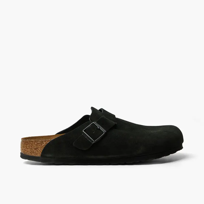 Birkenstock Boston Suede / Black 1
