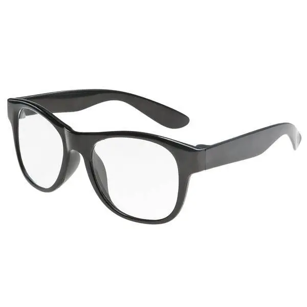 Black Frame Bear Glasses 1