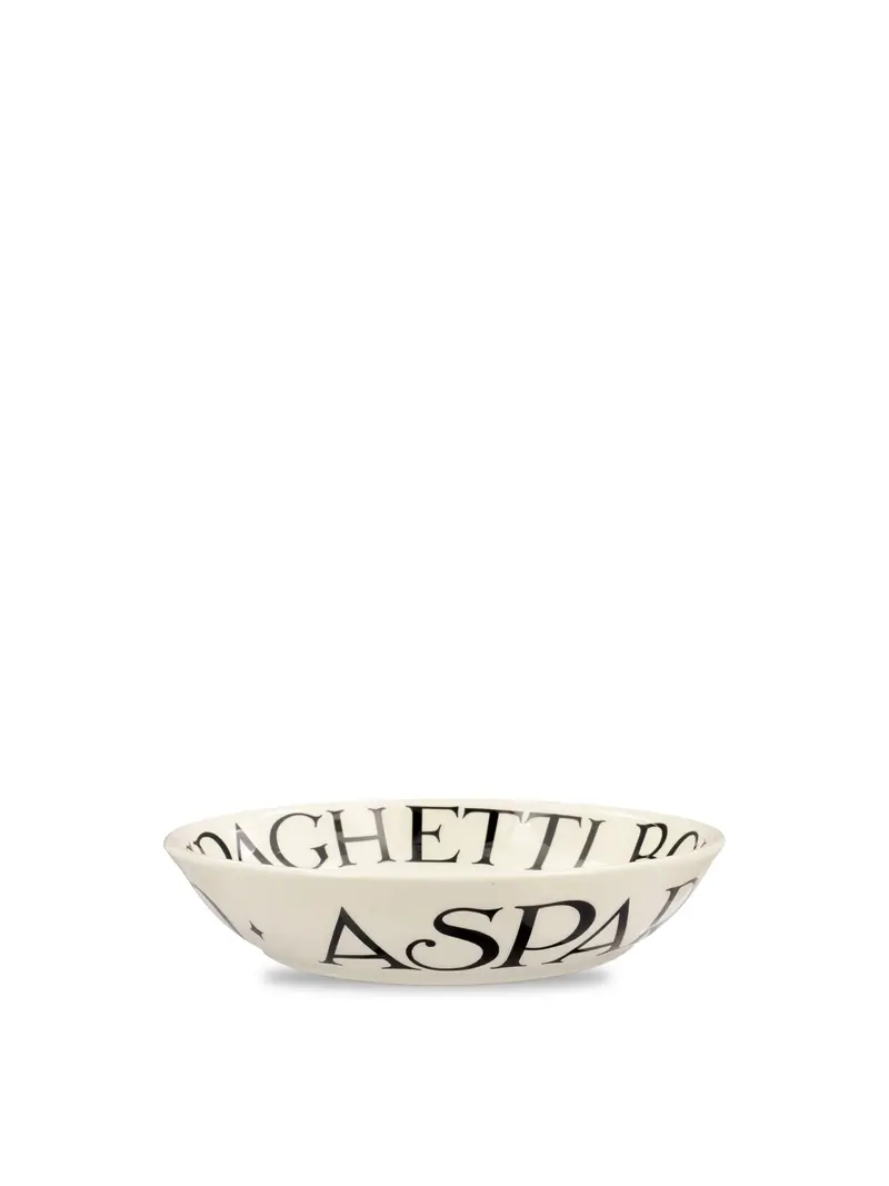 Black Toast Spaghetti Bolognese Medium Pasta Bowl 1