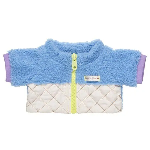 Blue Sherpa Jacket 1