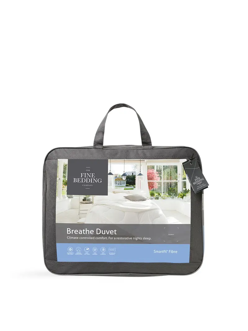 Breathe Thermal Duvet 13.5 Tog White 1