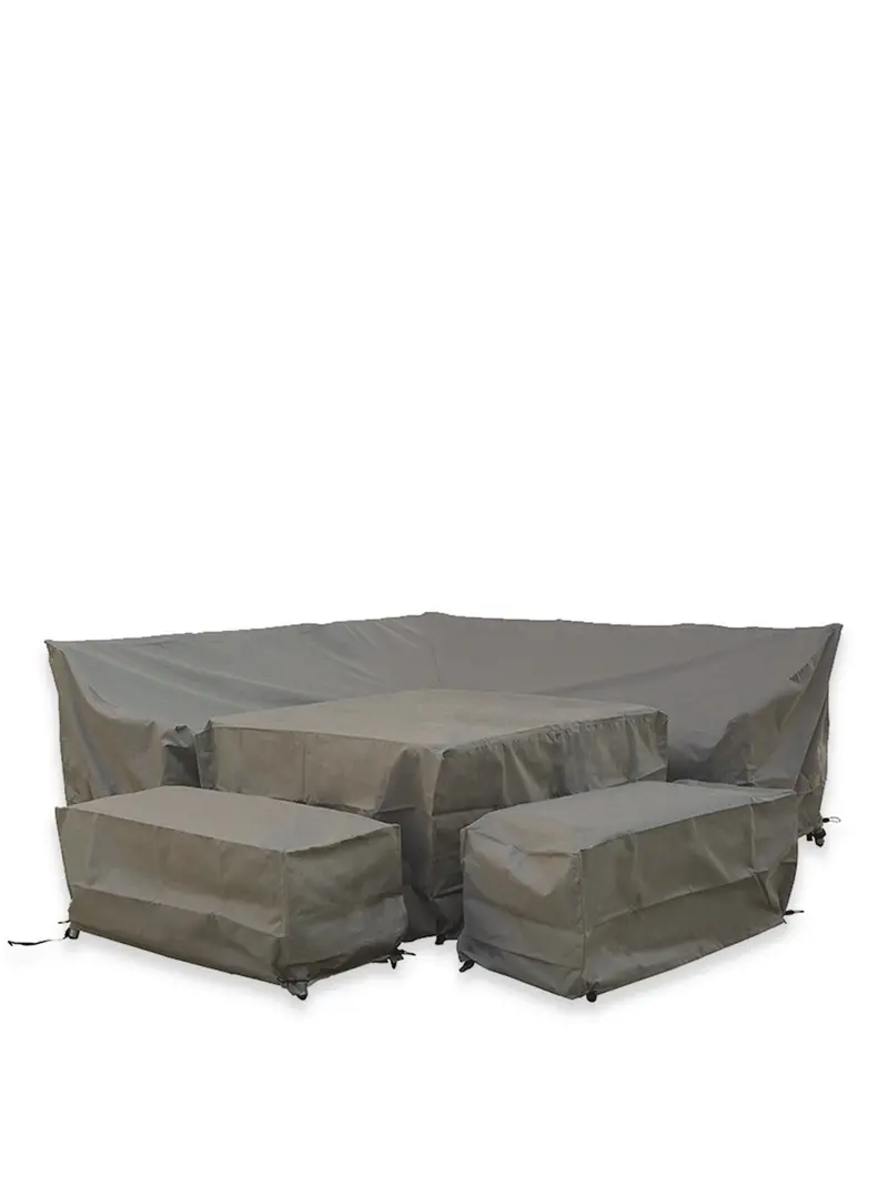 Brooklyn Square Sofa Cover Set Khaki 1