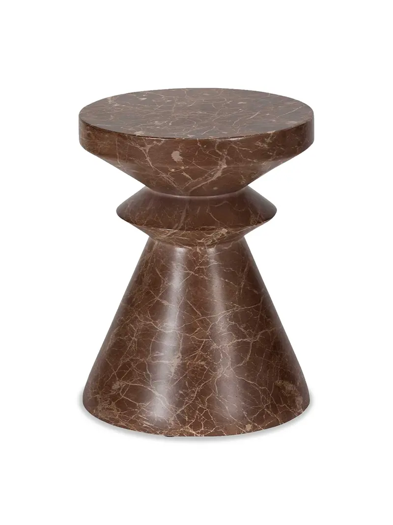 Bruni Faux Marble Side Table 1