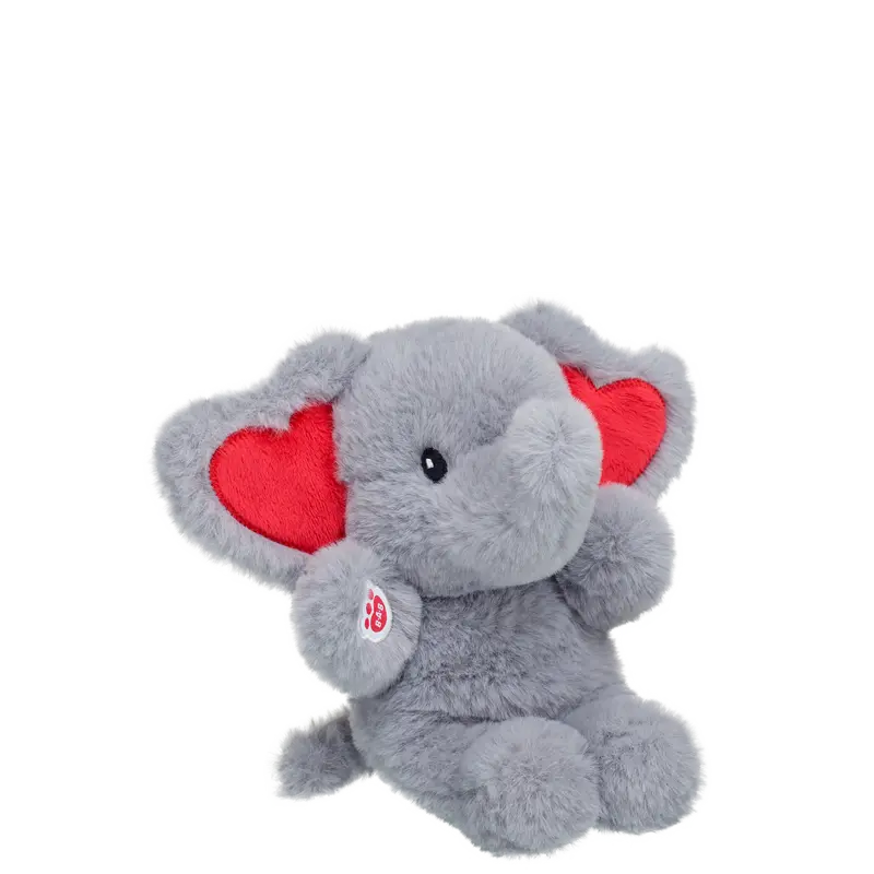 Build-A-Bear Mini Beans® Love You Tons Elephant Stuffed Animal 1