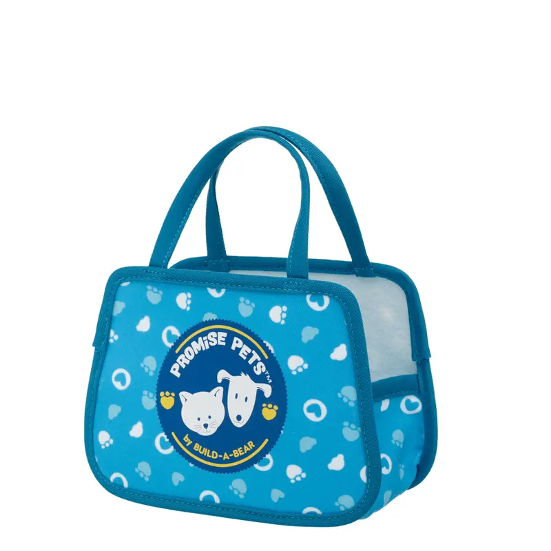 Build-A-Bear Mini Beans® Promise Pets™ Teal Pet Carrier 1