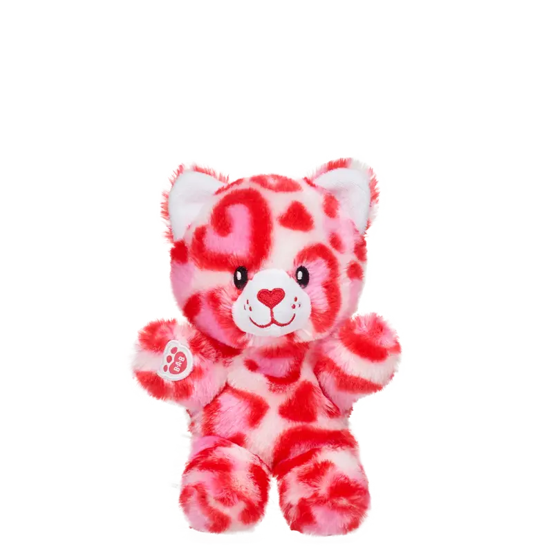 Build-A-Bear Mini Beans® Wild Hearts Leopard Stuffed Animal 1