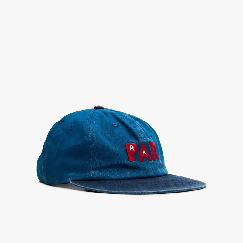 By Parra Paper Par 6 Panel Hat / Blue 1