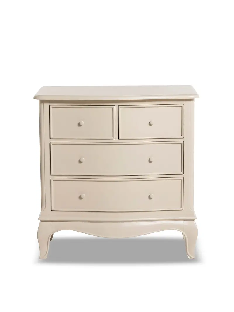 Calista Off White 4 Drawer Chest 1