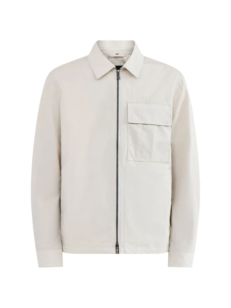 Cargo Overshirt Cream 1