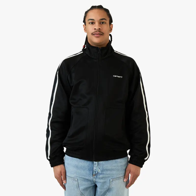 Carhartt Wip Bolar Sweat Jacket Black / Wax 1