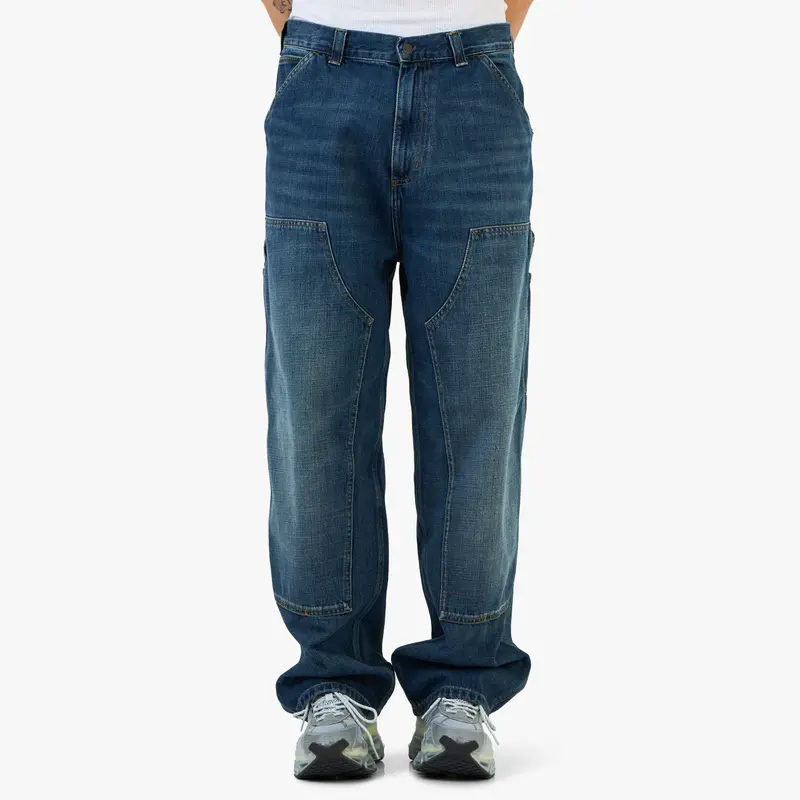 Carhartt Wip Og Double Knee Pant Blue/Dark Used Wash 1